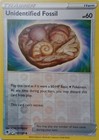 Unidentified Fossil