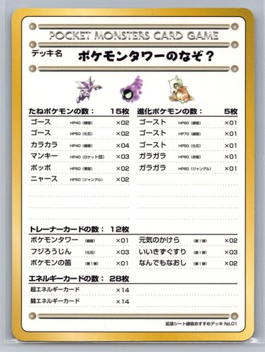 The Puzzle of Pokemon Tower?