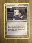 Professor Oak's Research