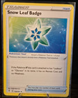 Snow Leaf Badge