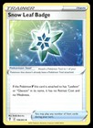 Snow Leaf Badge