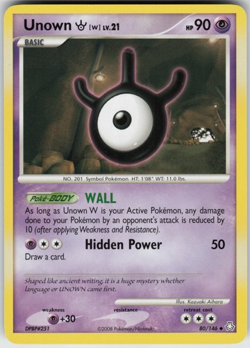 Unown W