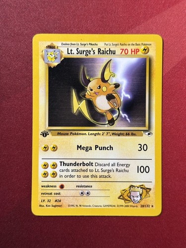 Lt. Surge's Raichu