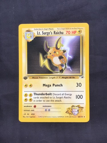 Lt. Surge's Raichu