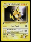 Lt. Surge's Raichu