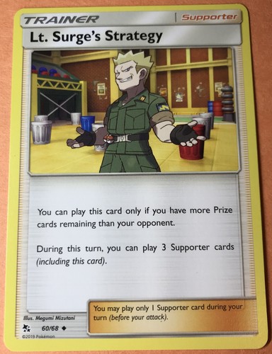 Lt. Surge's Strategy