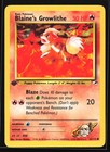 Blaine's Growlithe