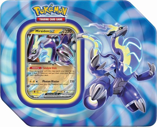 Paldea Legends Miraidon Tin