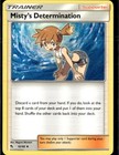 Misty's Determination
