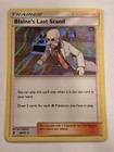 Blaine's Last Stand