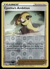 Cynthia's Ambition