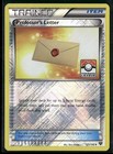 Professor's Letter