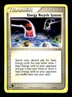 Energy Recycle System