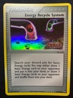 Energy Recycle System