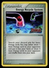 Energy Recycle System