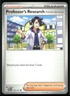 Professor's Research: Professor Sycamore