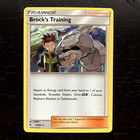 Brock's Training