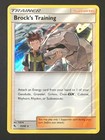 Brock's Training