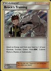 Brock's Training