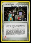 Surprise! Time Machine