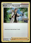 Professor's Research