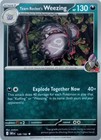 Team Rocket's Weezing