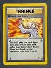 Blaine's Last Resort