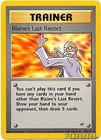 Blaine's Last Resort
