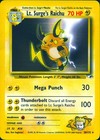 Lt. Surge's Raichu
