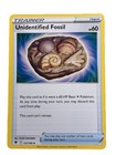 Unidentified Fossil