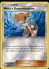Misty's Determination
