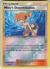 Misty's Determination