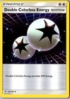 Double Colorless Energy