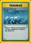 Energy Removal