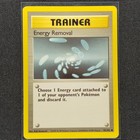 Energy Removal