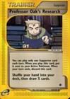 Professor Oak's Research