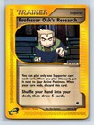 Professor Oak's Research