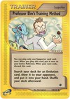 Professor Elm's Training Method