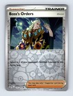 Boss's Orders