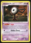Unown F