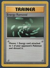 Energy Removal