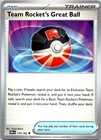 Team Rocket's Great Ball