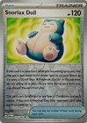 Snorlax Doll
