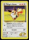 Lt. Surge's Eevee
