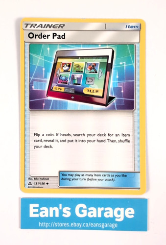 Order Pad
