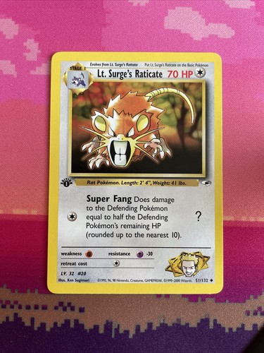 Lt. Surge's Raticate
