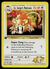 Lt. Surge's Raticate