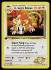 Lt. Surge's Raticate