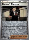 Giovanni's Charisma