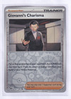 Giovanni's Charisma